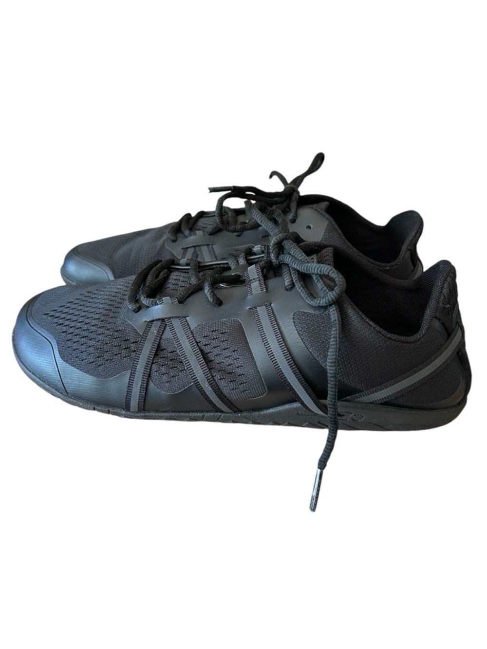 Xero Shoes Speed Force II Men's Barefoot Minimalist Black Running Shoe - 9.5